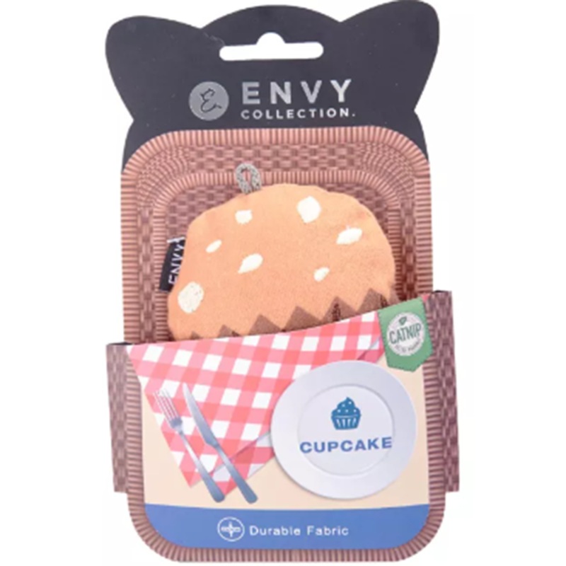 Envy Cat Toy Cupcake