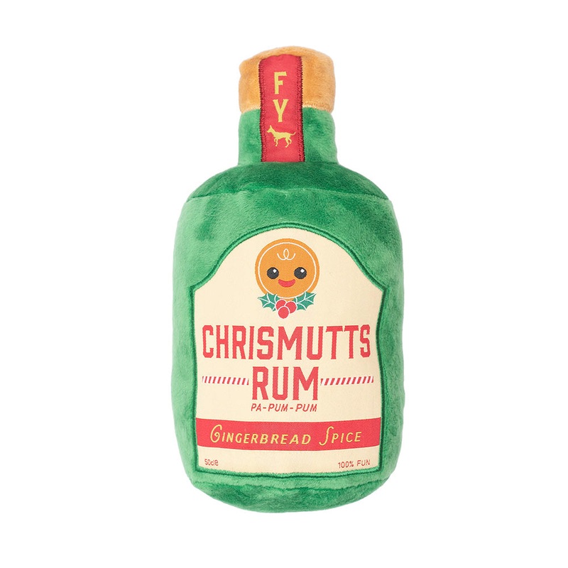 Fuzzyard Happy Howlidays Plush Dog Toy – Chrismutts Rum-Pa-Rum