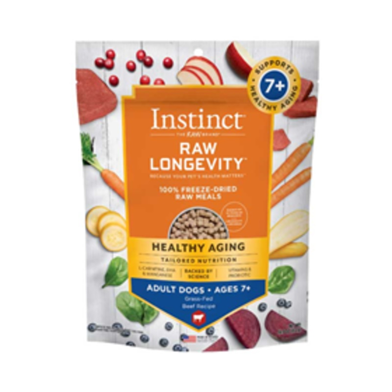 Instinct Raw Freeze-Dried Meals  Longevity Beef Recipe 5oz