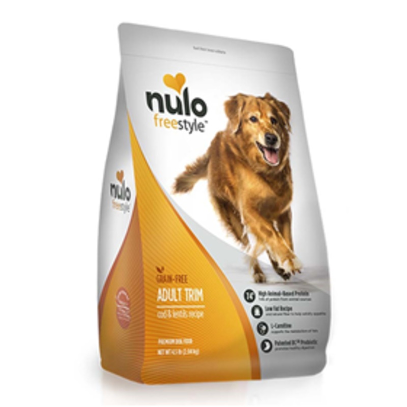 Nulo Freestyle Grain Free Adult Trim Cod & Lentils Recipe Dog Food