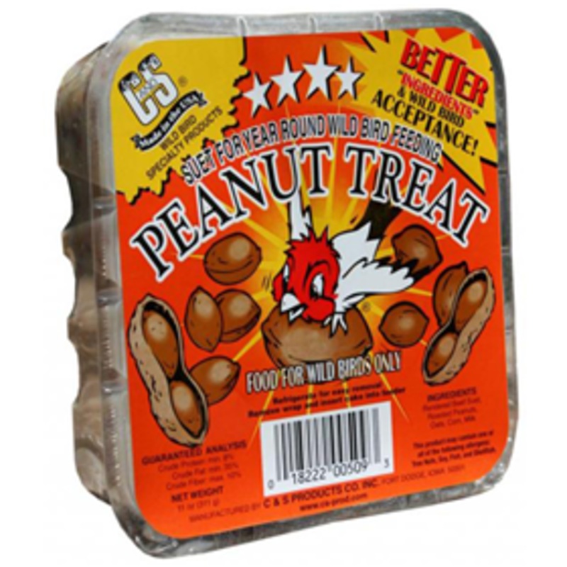 Peanut Wild Bird Treat Suet 11oz