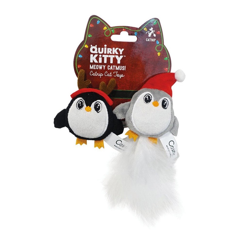 Quirky Kitty Holiday Pouncy Penguins – 2 pack