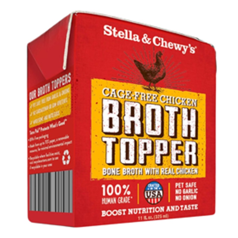 Stella & Chewys Broth Topper Bone Broth with Real Chicken 11oz.