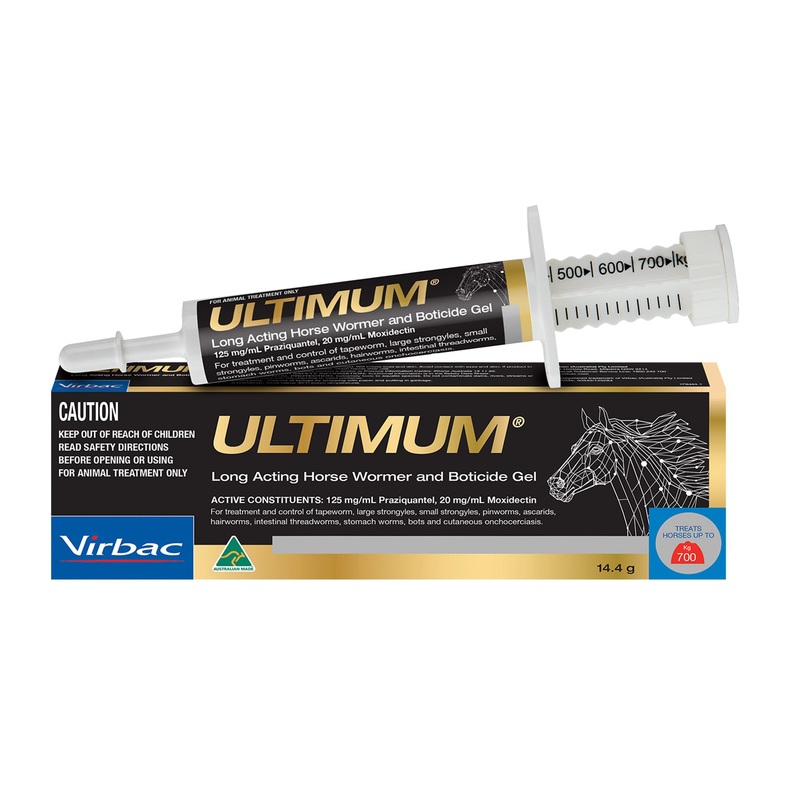 Ultimum Long Acting Horse Wormer & Boticide Gel
