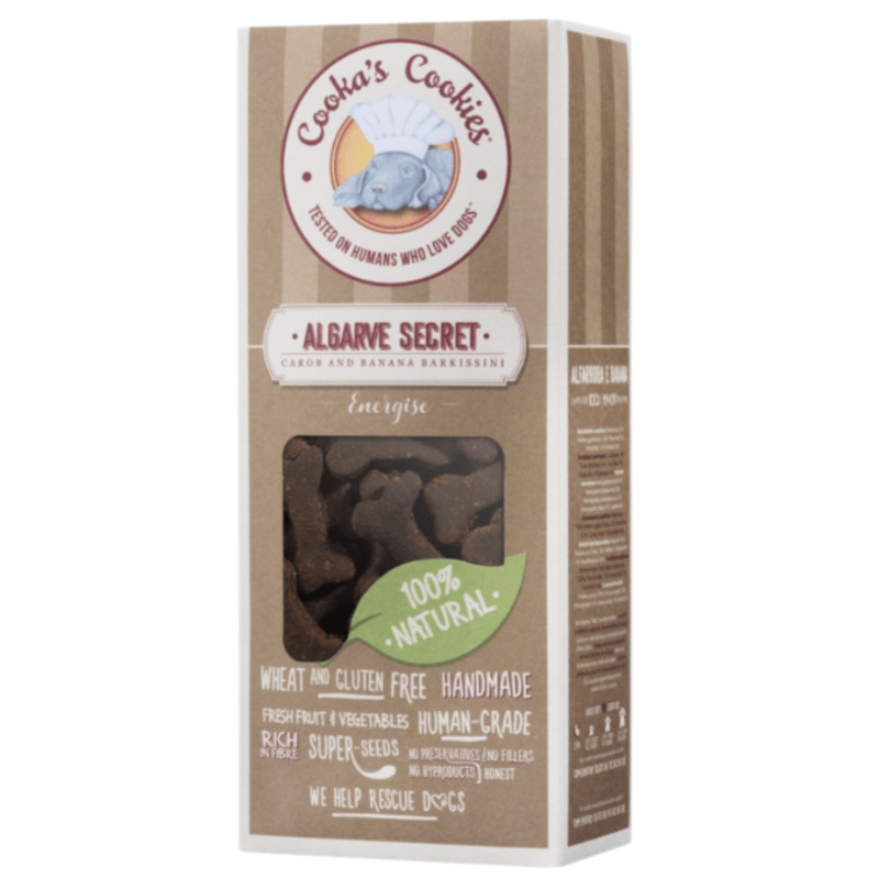 Cookas Cookies  Algarve Secret Banana & Carob 100g
