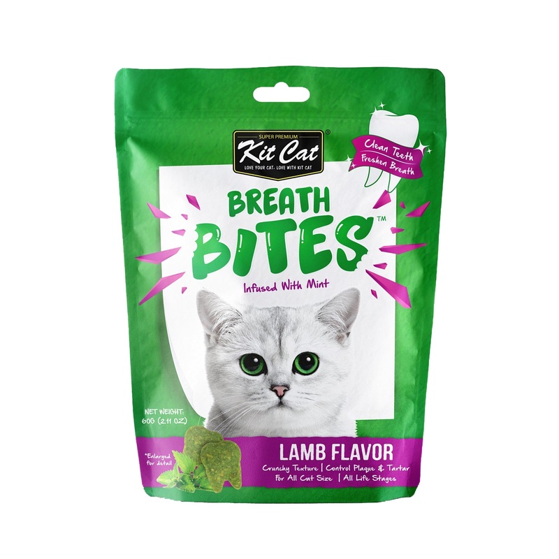 Kit Cat Breath Bites Cat Treat Lamb 60g