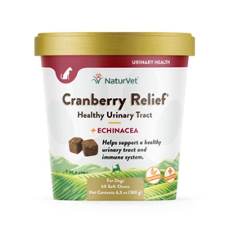 NaturVet Cranberry Relief Soft Chew 60ct