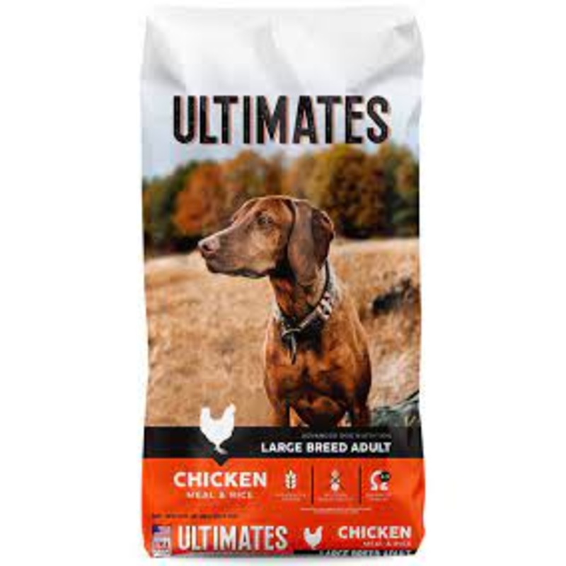 PRO PAC Ultimates Large Breed Chicken Meal and Brown Rice Adult Dry Dog Food