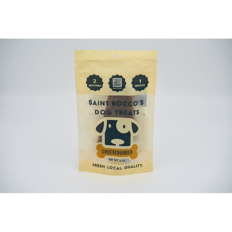 Saint Rocco’s Cheeseburger Recipe Jerky Dog Treats
