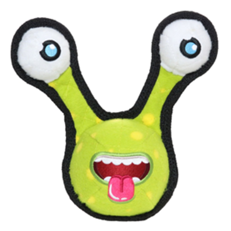 Tuffy Two-Eyed Alien Ball 9in. Dog Toy