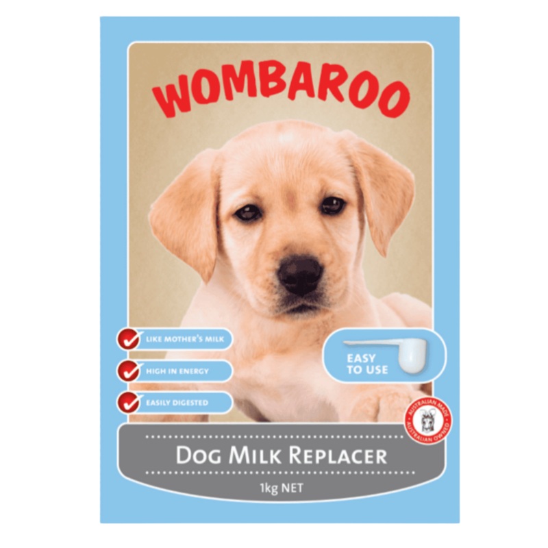 Wombaroo Dog Milk Replacer|215g|1kg|5kg|20kg