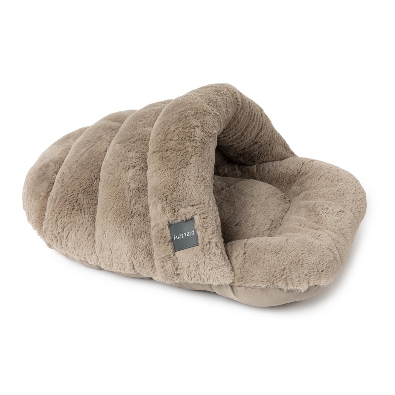 FuzzYard Dreameazzzy Snuggler Bed Chai