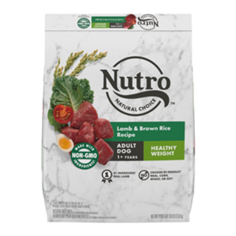 Nutro Wholesome Essentials Healthy Weight Adult with Pasture-Fed Lamb & Rice 30lbs