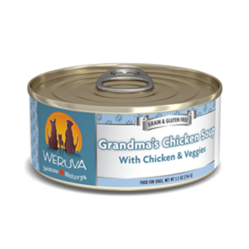 WERUVA Classic Dog Grandma’s Chicken Soup with Chicken & Veggies Dog Food