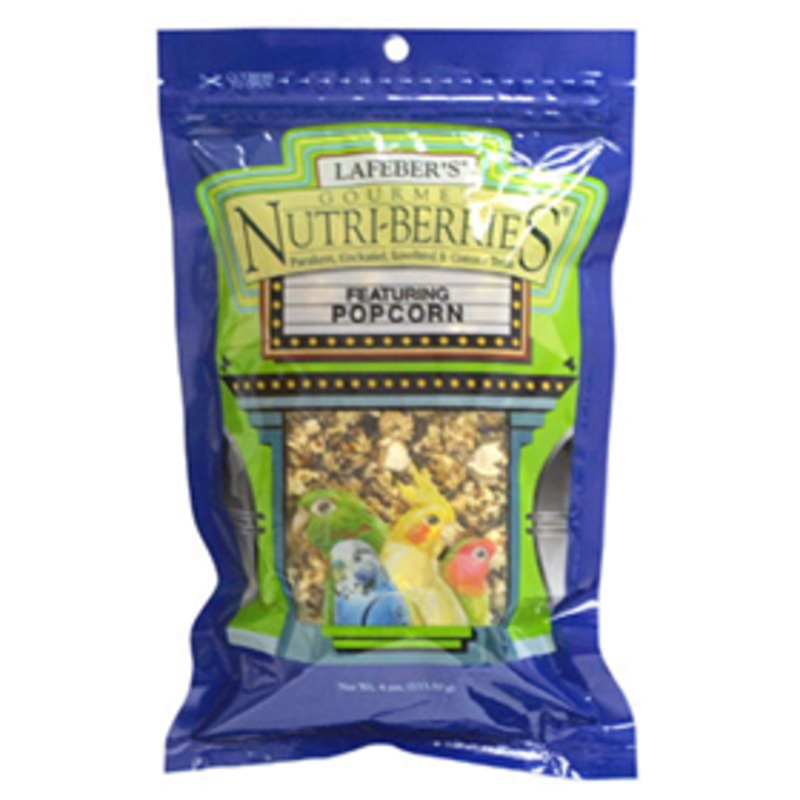 Lafeber’s Gourmet Nutri-Berries Treat W/Popcorn Sm. Hookbill 4 oz.