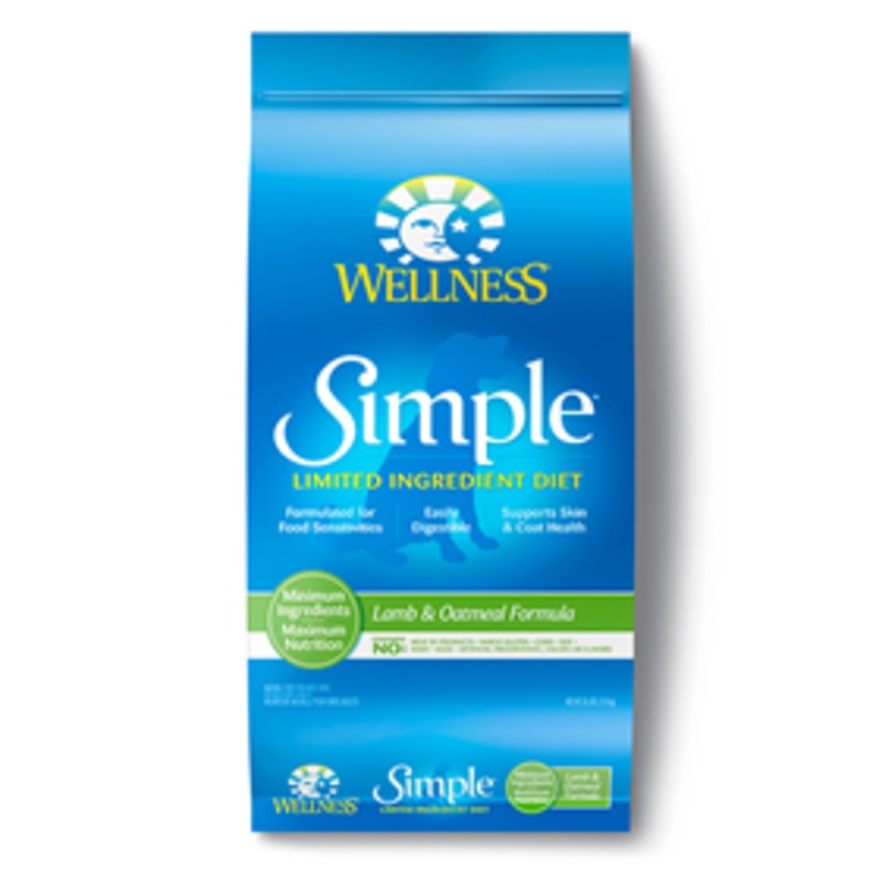 Wellness Simple Limited Ingredient Diet Lamb & Oatmeal Formula