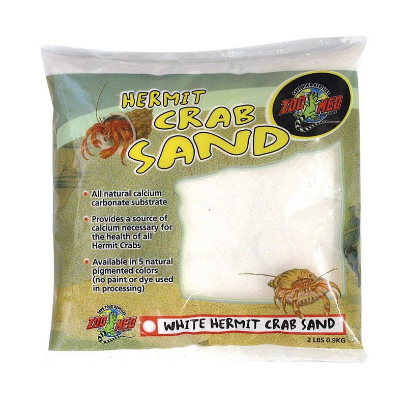 Zoo Med Hermit Crab Sand – White 2 Pound