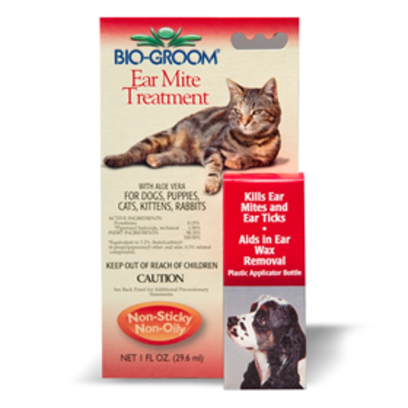Bio-Groom Ear Mite Treatment with Aloe Vera