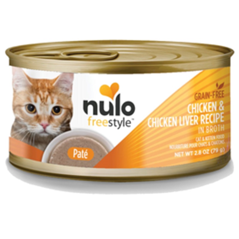 Nulo Freestyle Pate Chicken & Chicken Liver Recipe in Broth  2.8oz