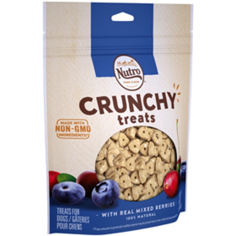 Nutro Crunchy Treats with Real Mixed Berries 16 oz.