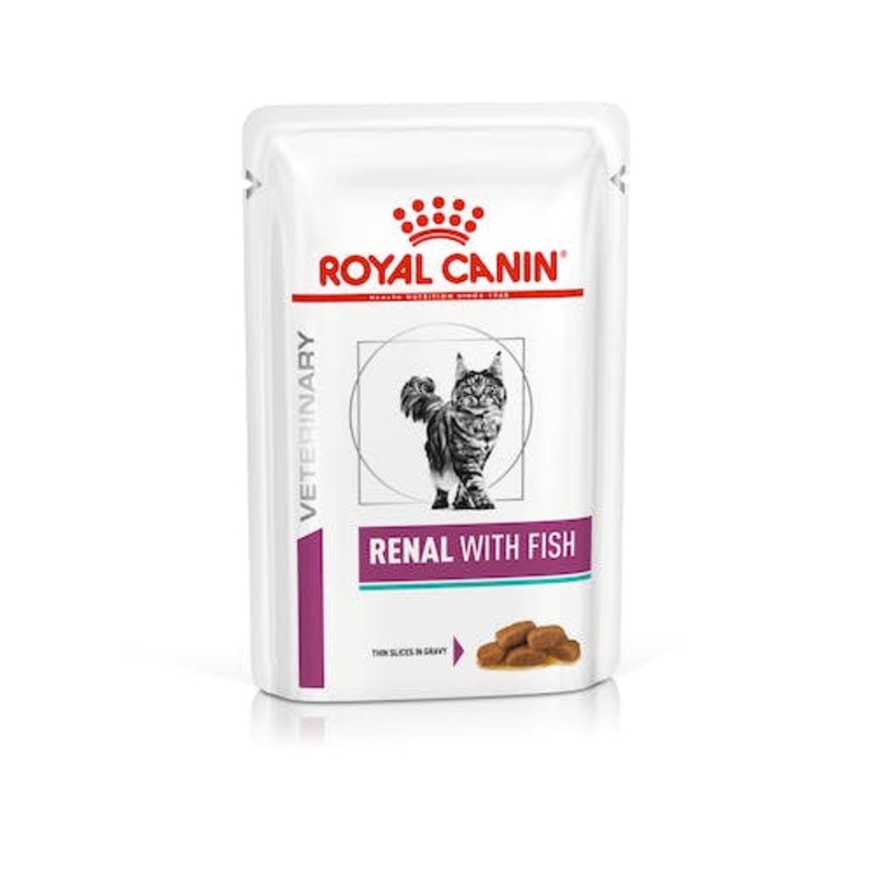 Royal Canin Veterinary Diet Feline Renal with Fish 12 x 85g
