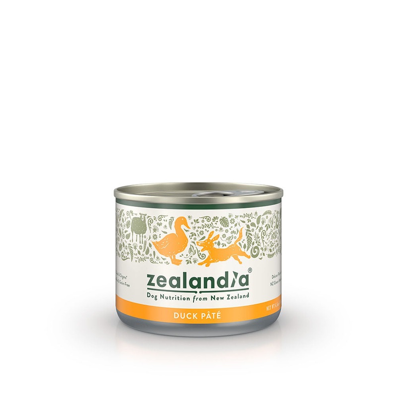 Zealandia Dog Nutrition from New Zealand – Free-Range Duck Pate 185g