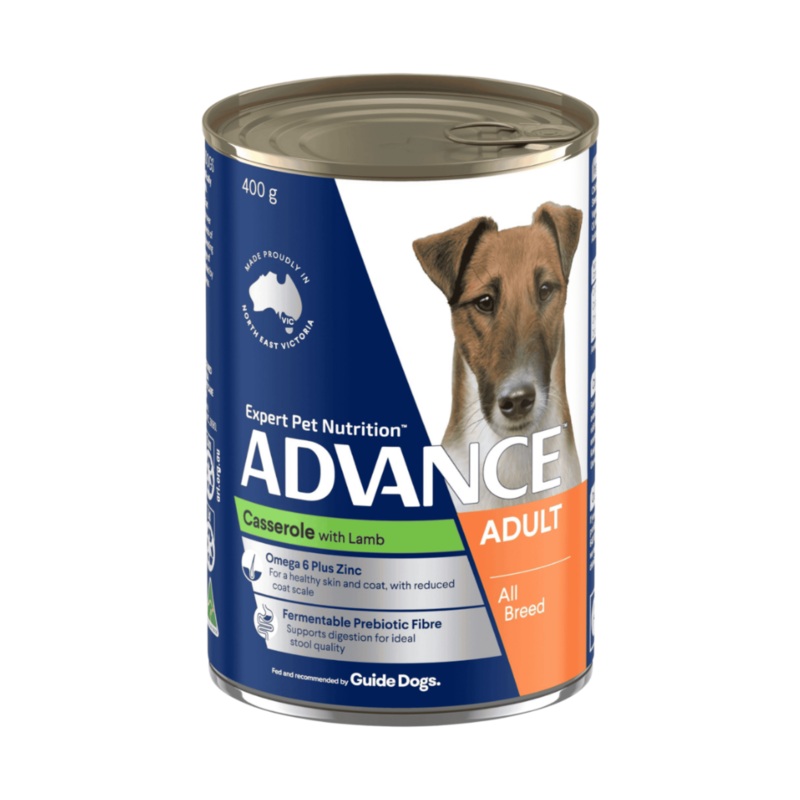 Advance All Breed Casserole with Lamb Adult Dog Wet Food