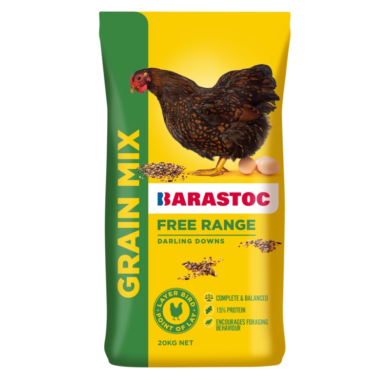 Barastoc Free Range Grain Mix 20kg