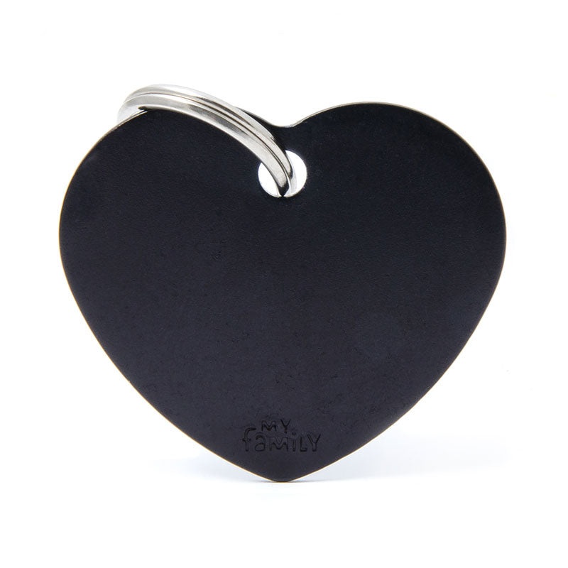 Basic Aluminium Heart Pet ID Tag