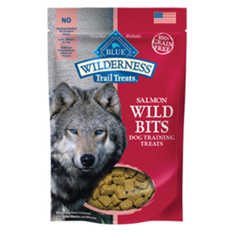 BLUE Wilderness Trail Treats Wild Bits Salmon 4 Oz.