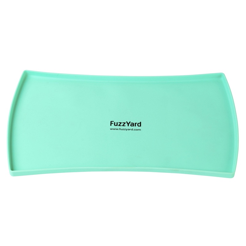 FuzzYard Silicon Feeding Mat|Fuzzyard Green|Grey