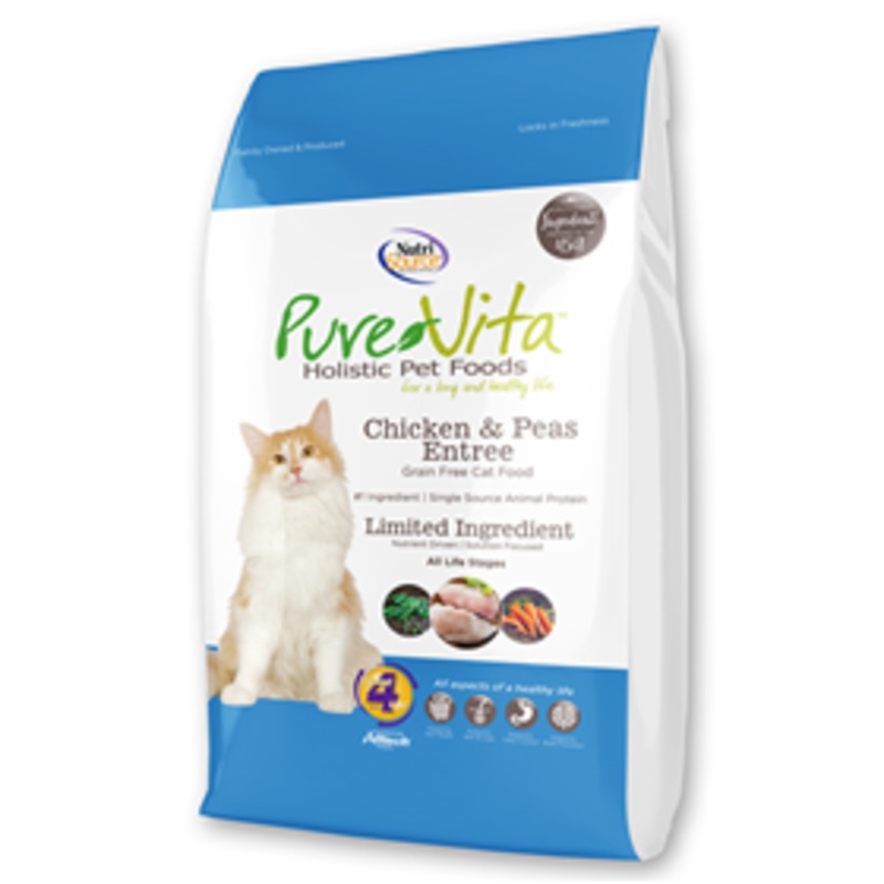 PureVita Grain Free Chicken & Peas Entre Cat Food
