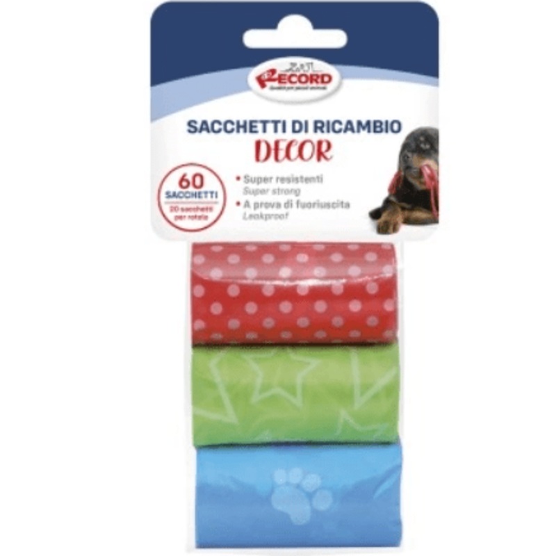 Record Poo Bags 3x20bags
