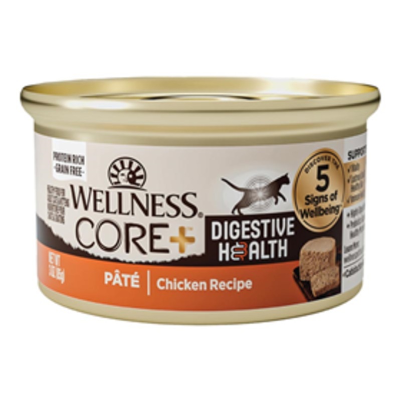 Wellness CORE Digestive Health for Cats Chicken Pate Recipe 3 oz.