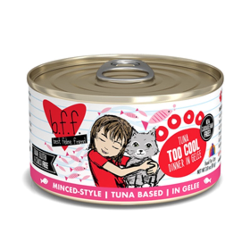 WERUVA b.f.f. Tuna Too Cool Dinner in Gele Cat Food