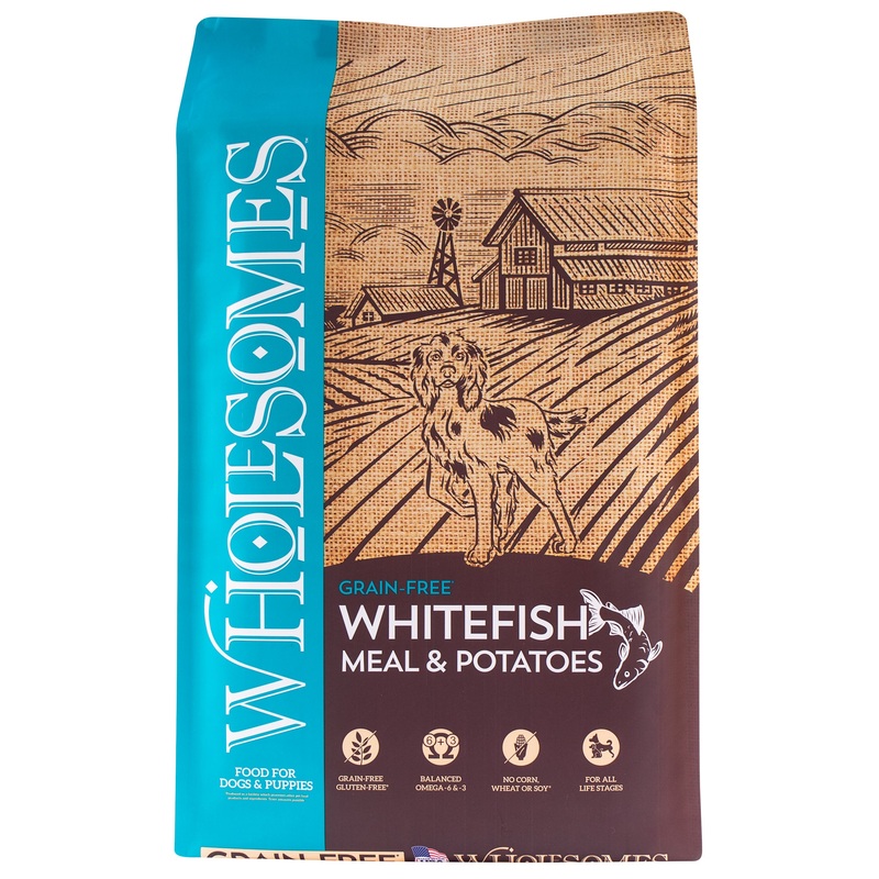 Wholesomes Whitefish Meal & Potatoes Grain-Free Dry Dog Food 35 lb