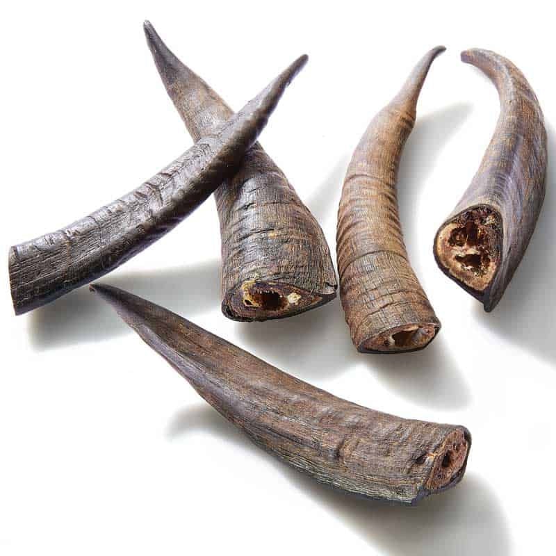 CLEAR Dog Treats Goat Horn – Medium
