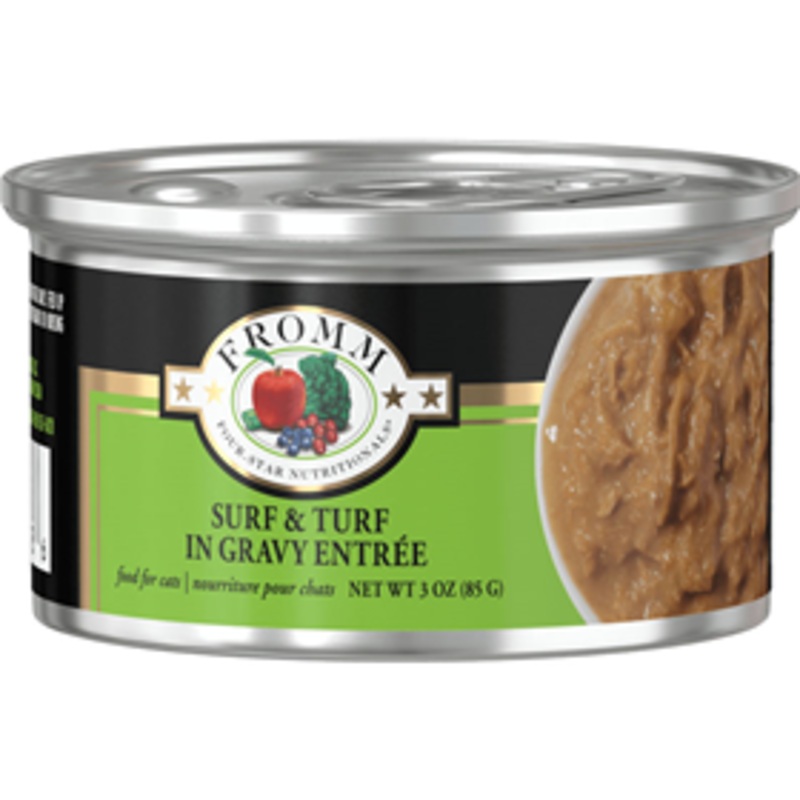 Fromm Four Star Surf & Turf in Gravy Entree 3 oz.