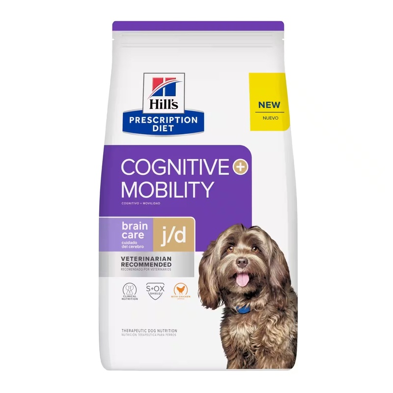 Hill’s Prescription Diet Brain Care + j/d Dry Dog Food 3.85kg