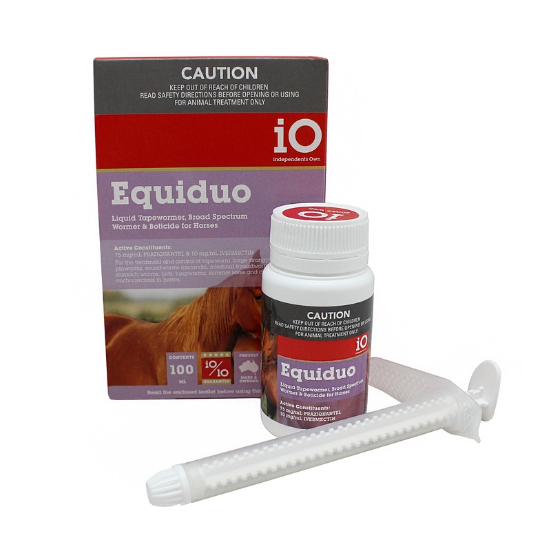 iO Equiduo Wormer for Horses|50mL|100mL|250mL
