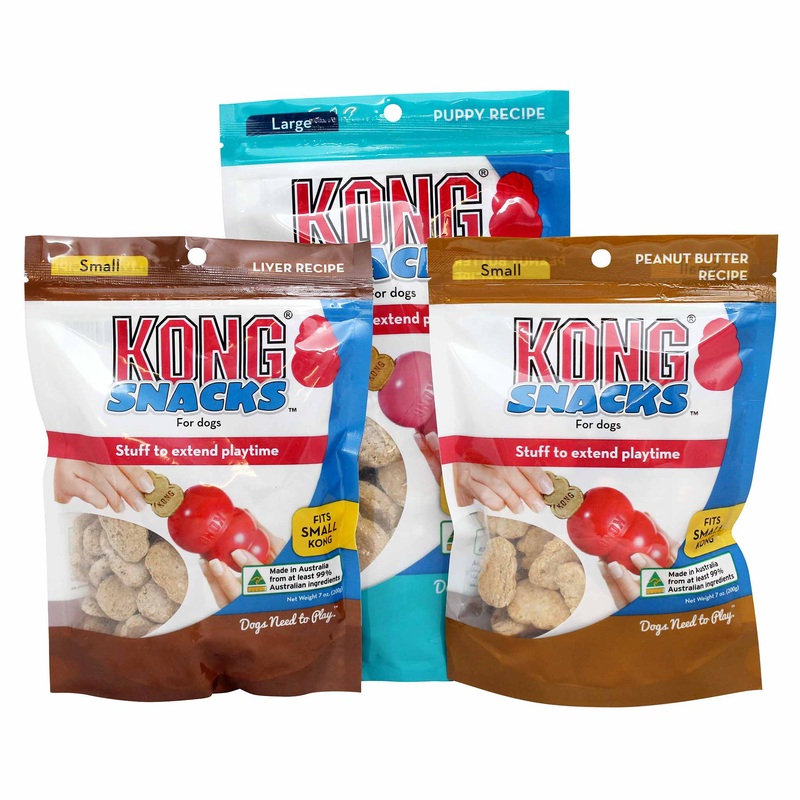 KONG Snacks for Dogs|Small|Large|Peanut Butter|Puppy|Liver