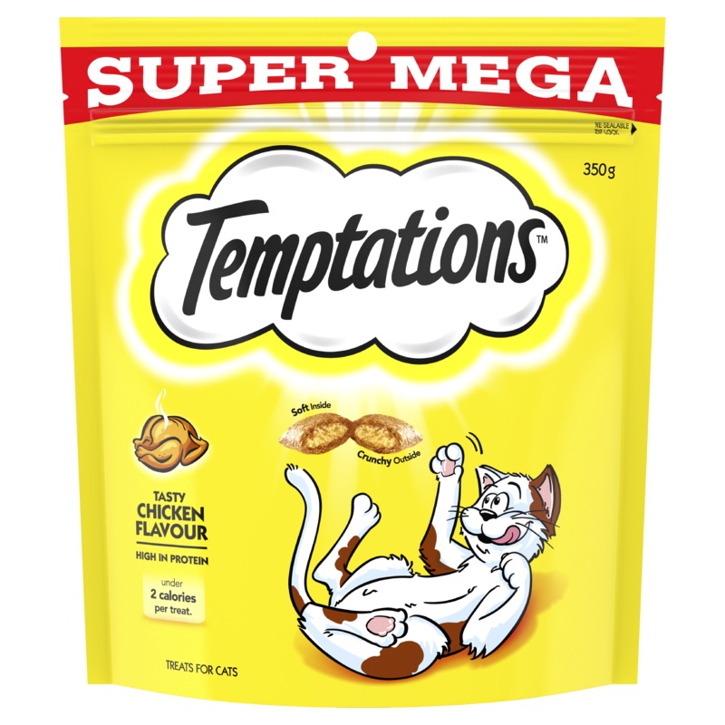 Temptations Tasty Chicken Cat Treats 350g