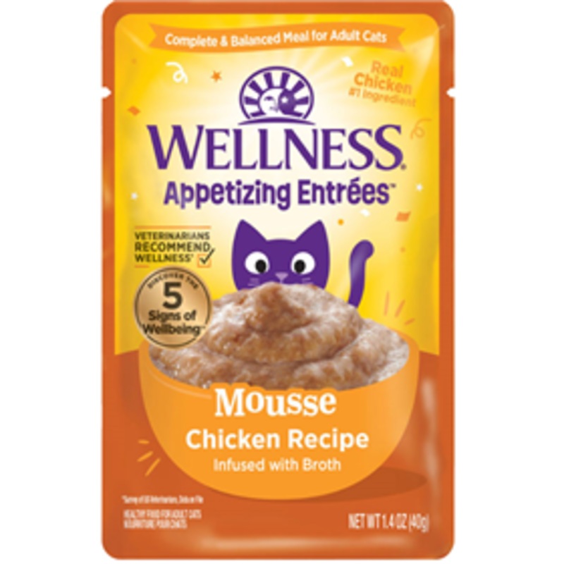 Wellness Appetizing Entrees Mousse Chicken Recipe 1.4 oz