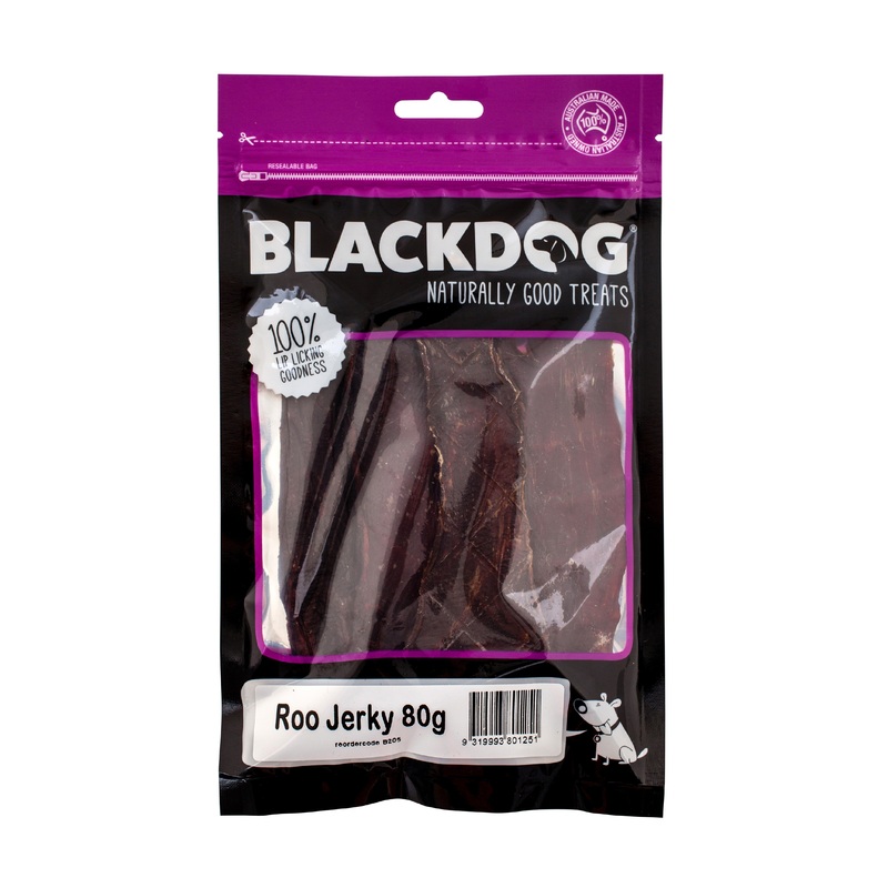 Blackdog Roo Jerky Dog Treat|80g|600g