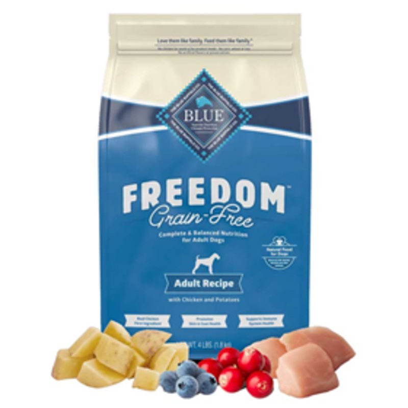 Blue Buffalo BLUE Freedom Grain-Free Chicken Recipe Large Breed Dry Dog Food  24 lbs.