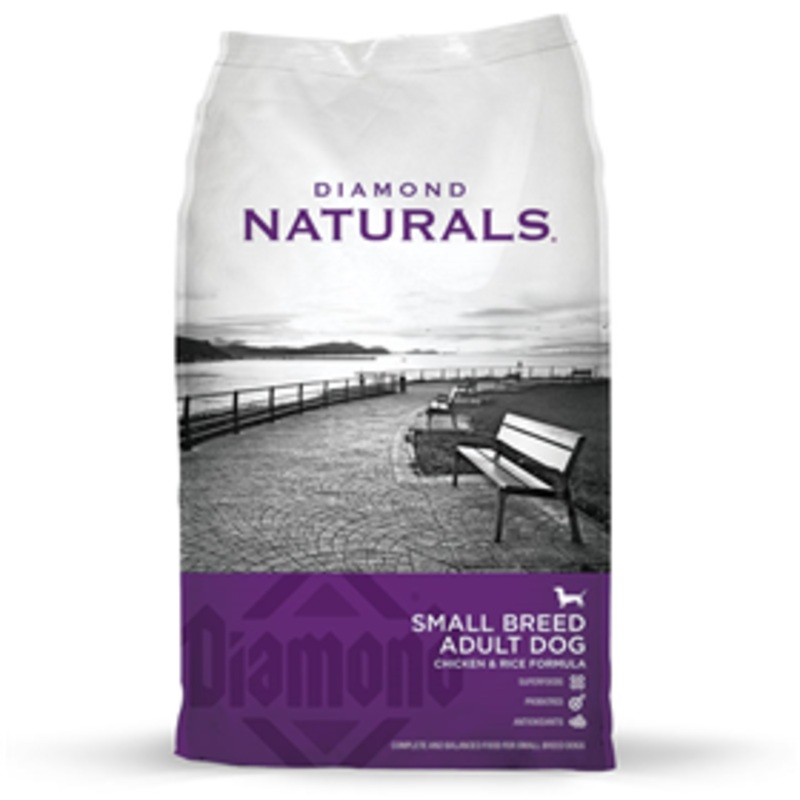 Diamond Naturals Small Breed Adult Dog Chicken & Rice Dry Dog Food