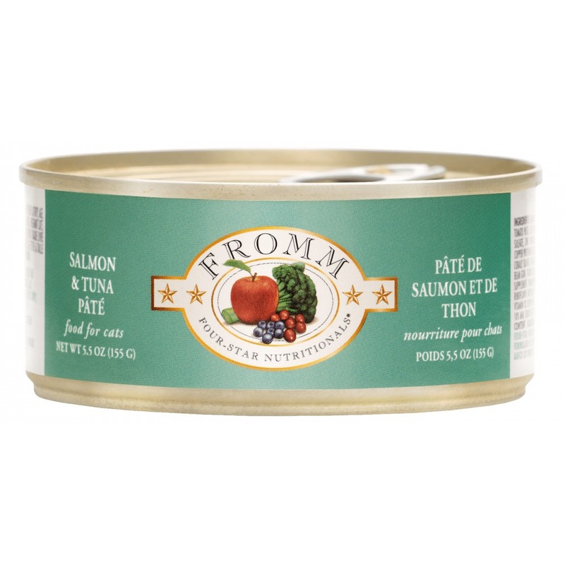 Fromm Four Star Canned Salmon & Tuna Pte Cat Food