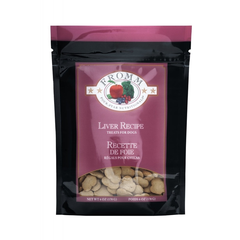 Fromm Four Star Liver 6oz Bag of Dog Treats