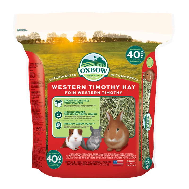 Oxbow Western Timothy Hay|425g|1.13kg|4kg