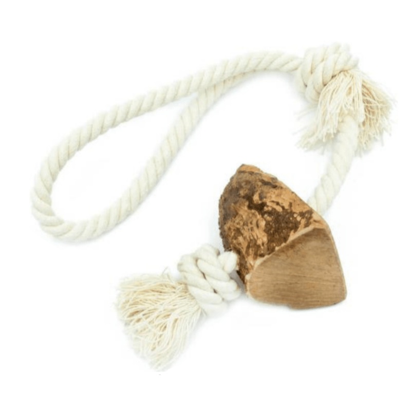Rope Toy Loop with Heather Root Large 40cm Rope 1.2cm